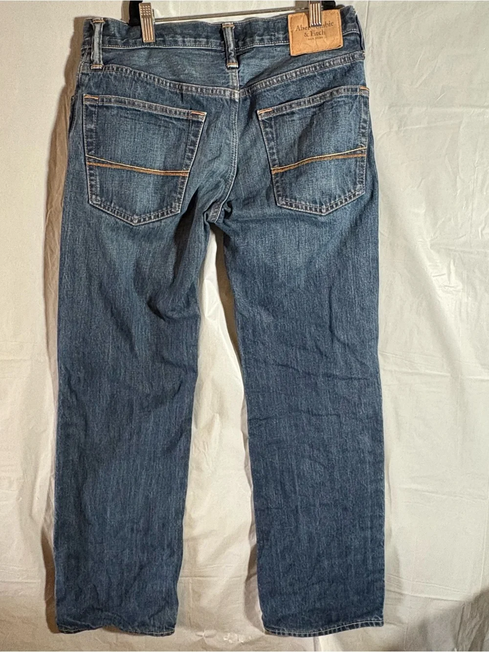 Abercrombie & Fitch Jeans Men’s 31x30 Blue 90s Classic Straight Button Fly Dark